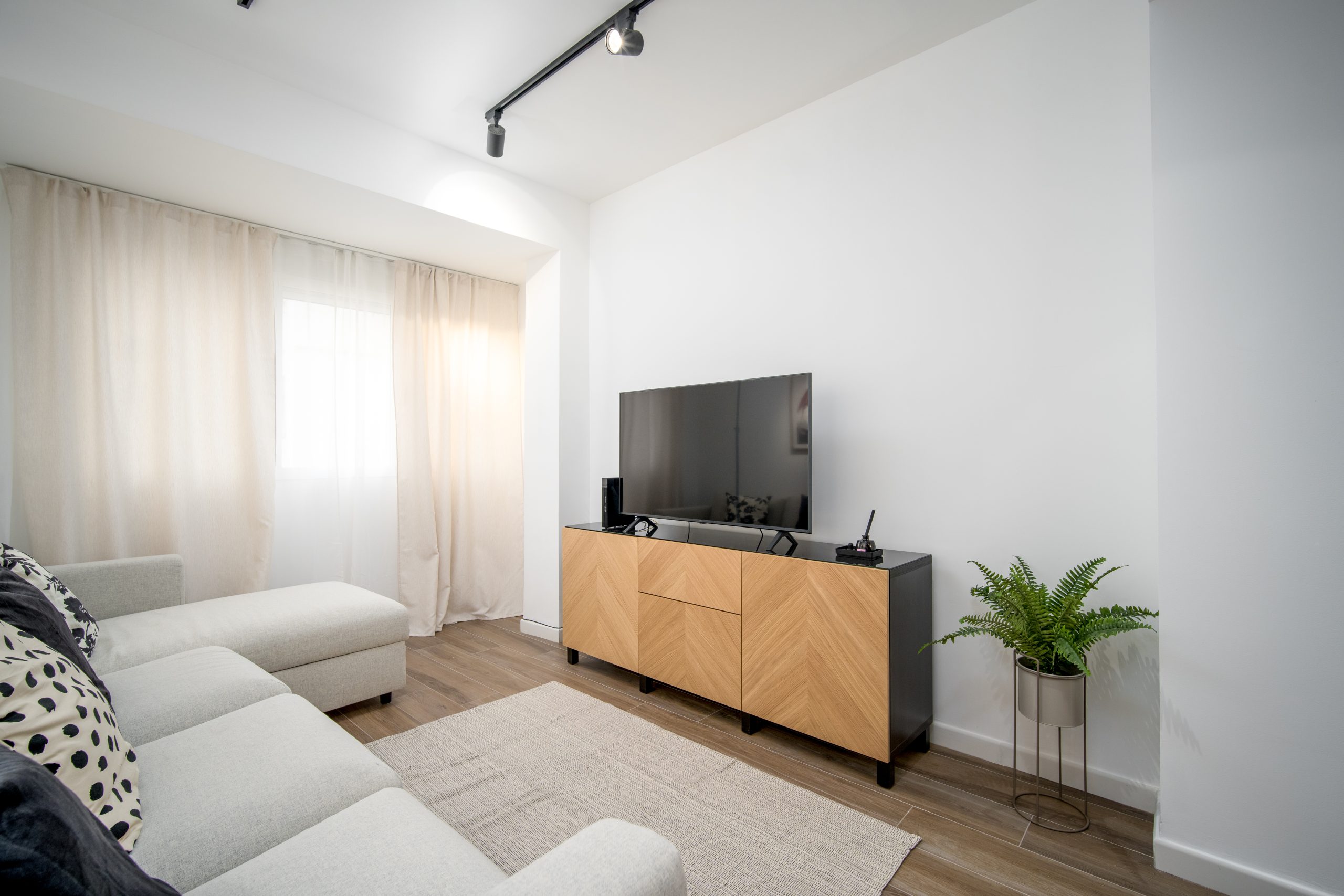 Millares - Apartment for rent in valencia living room