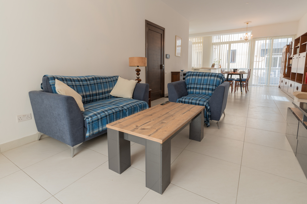 apartment for rent in Malta - living