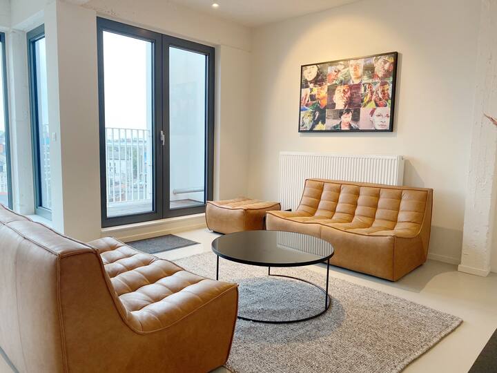 Theater - Luxury furnished apartment for rent in Antwerp - Living room