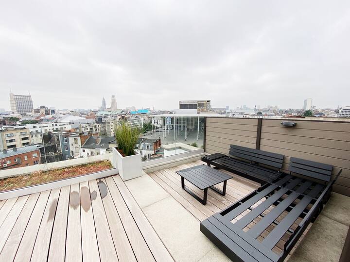 Theater - Luxury furnished apartment for rent in Antwerp - Terrace
