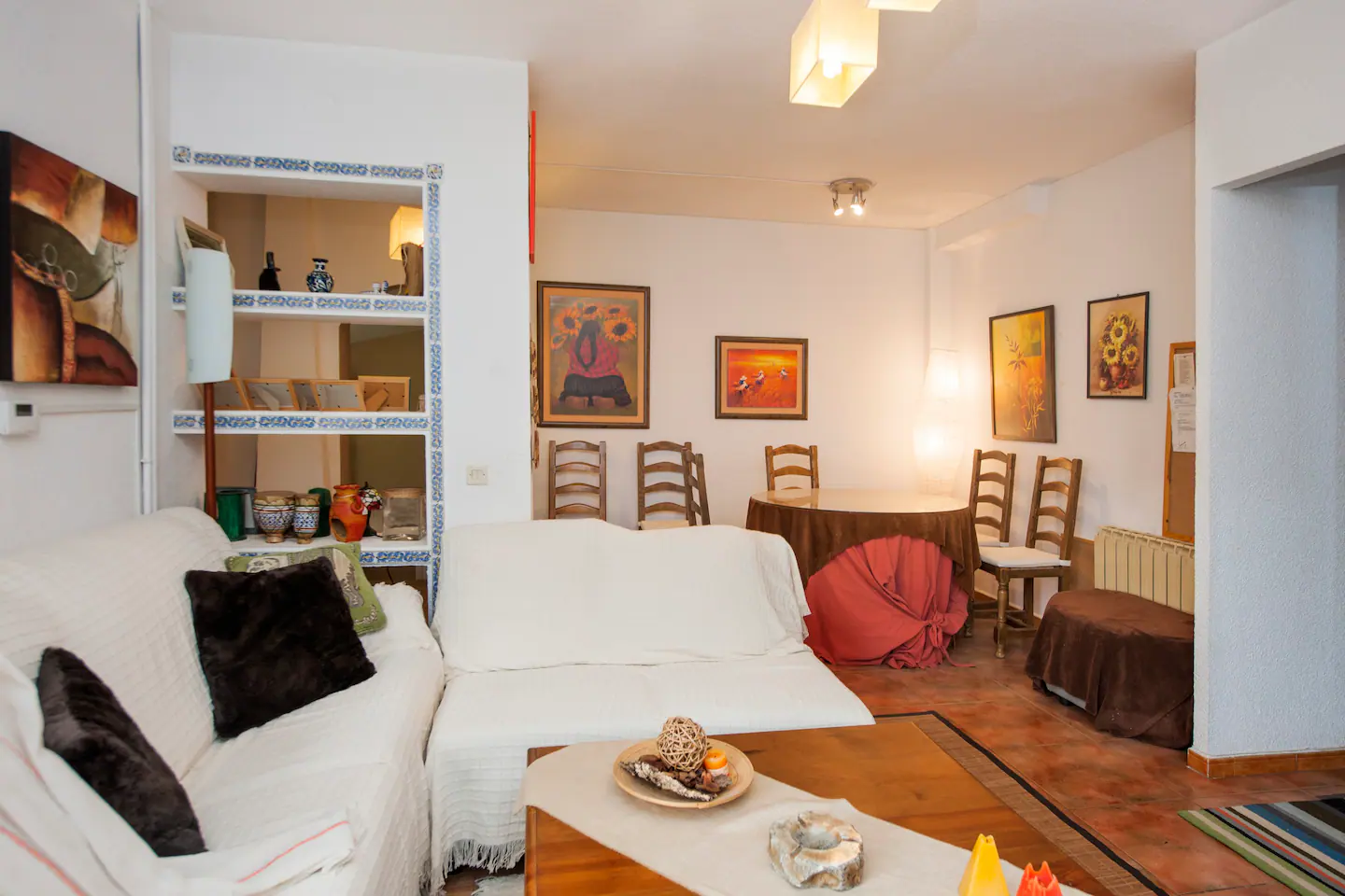 House for rent in Orgaz living room